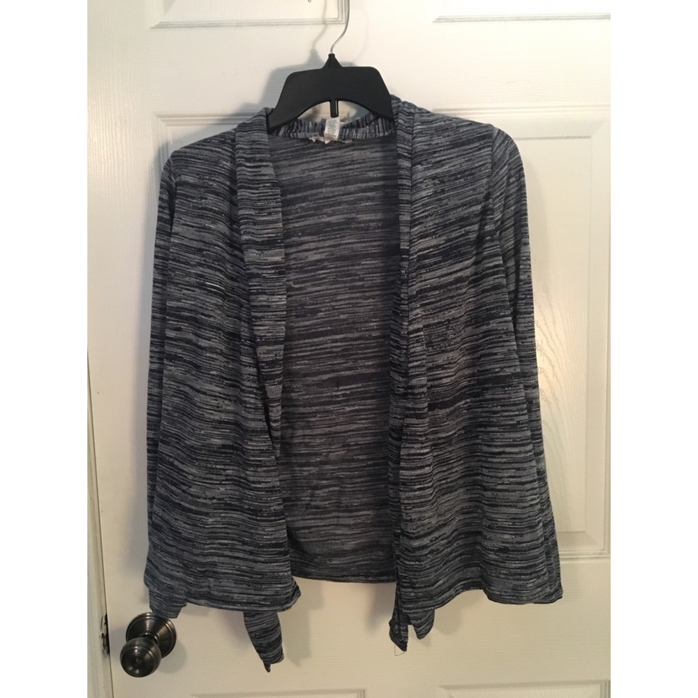 Blue cardigan